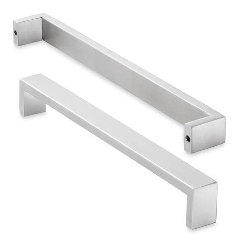 sculptural stainless steel cabinet pulls|solid stainless steel cabinet pulls.